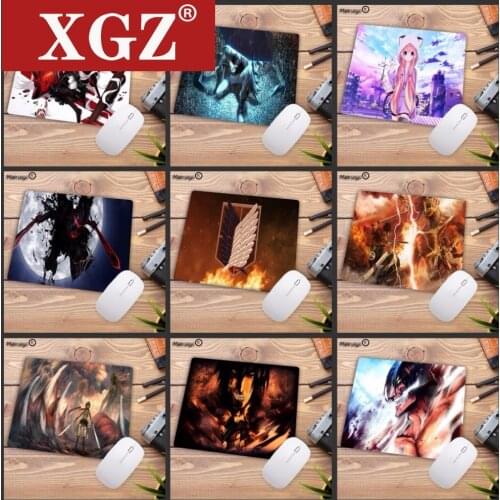 XGZ Non-Slip Durable Rectangle Mouse Pad Gamer Top Japanese Anime Gaming Gamer Comfort Mousepad for Optical Laser Mouse Mat Game