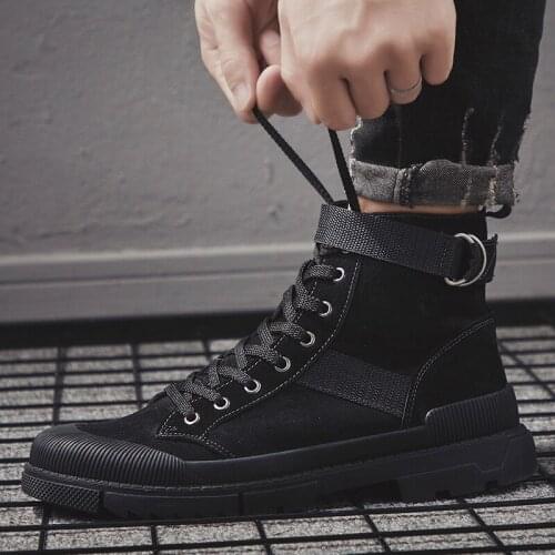 Shoes spring informales fashion sale Mens Shoes botas on coturno shoe hot canvas zapatos sport 2020 sapato sneakers slip boots