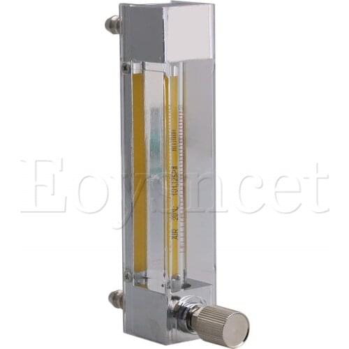 Clear Oxygen Flowmeter Model LZB-3 LPM 160-1600ml/min fit for 3/10" Hose Diameter