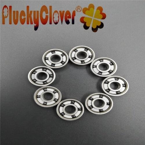 Five Balls Si3n4 Ceramic Ball Bearing 627rs Fidget Hand Spinners Hybrid Ceramic Roller 627 Bearing ABEC 11 Quad Skates Bearings