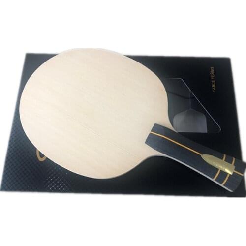 Stuor Nobilis ZLC Carbon Hinoki table tennis blade hinoki wood ping pong racket 7 layers with built-out fiber carbon blade