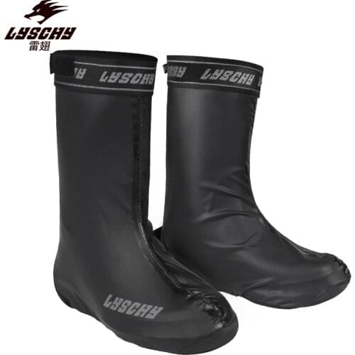 Cycling Bike Motorcycle Rain Shoes Covers Thicker Scooter Non-slip Waterproof Boots Covers Outdoor Sports Riding Shoe Cover