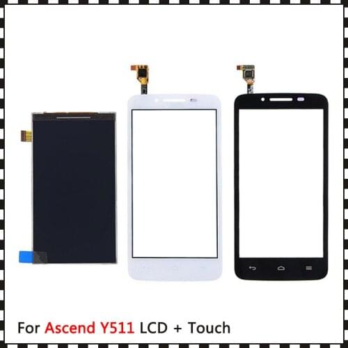 High Quality 4.5'' For Huawei Ascend Y511 Lcd Display With Touch Screen Digitizer Sensor