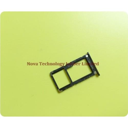 Wyieno 10Pcs/Lot Mi8 Lite SIM Card Tray Holder Slot Repair Parts For Xiaomi For Mi 8 Lite SD Tray Adapter Socket + Tracking