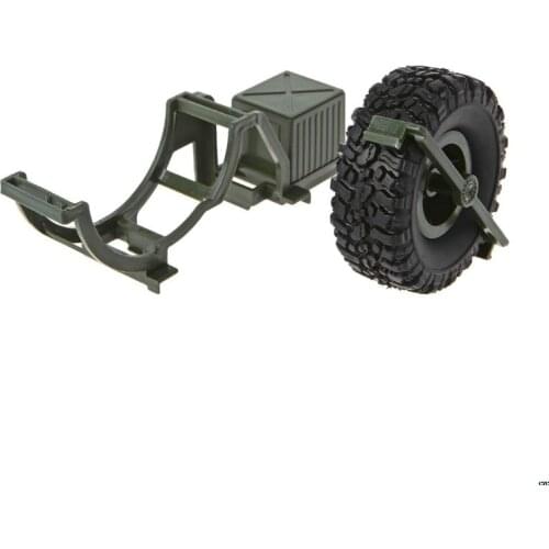 Spare Tire Decoration Parts for WPL 1/16 B36 B-36 B36K B36KIT Military Truck RC Car DIY Accessories