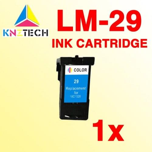 1x color ink cartridge compatible For lexmark 29 18C1529 X5070/Z1300/Z845/X2500MFP printer