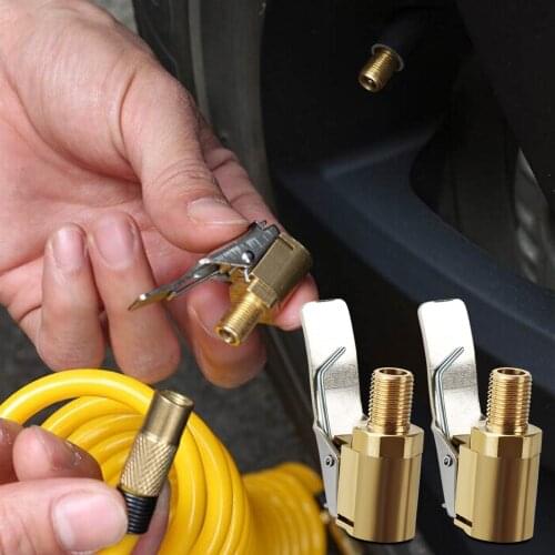 Car Tyre Tire Inflator Valve Connector 8mm Clamp Clip for Mitsubishi renault opel saab lada Alfa Romeo kia Ssangyong Daewoo