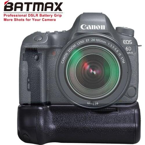 Batma 6D DSLR Camera BG-E13 Battery Grip for Canon EOS 6D DSLR Camera BG-E13 Battery Work With LP-E6 Battery or 6X AA Batteries