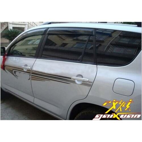 Side Body Line Door Molding Decal Sticker Paper Trim For Toyota RAV4 RAV 4 06-12 2006 2007 2008 2009 2010 2011