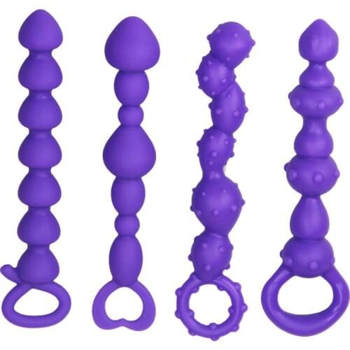 Thorn beads Anal Plug anus Toys adult male sex toys Silicone adult games G-Spot Stimulating prostate massage fetish anal toy