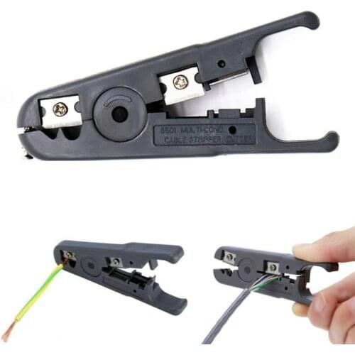 Wire Stripper Tool Wire Cable Copper Heavy Duty Hand Held Crimper Tool