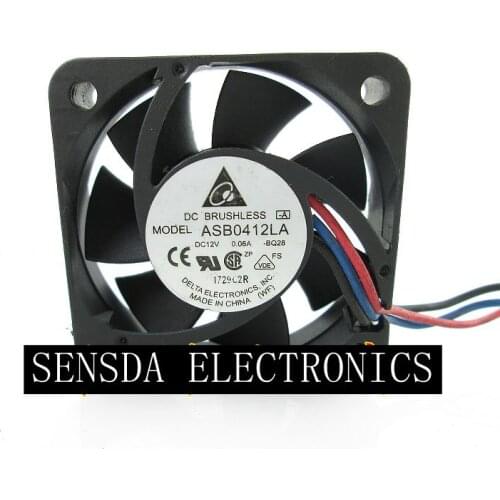 Brand New for delta ASB0412LA DC 12V 0.06A 40X40X10mm 4010 axial server Square cooling Fan