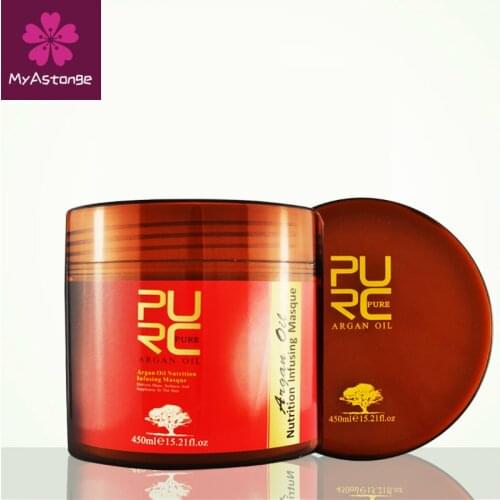PURC Moroccan Argan Oil hair mask Nutrition Infusing Masque for Repairs hair damage 500ml