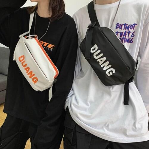 Multi-Function Waist Pack Unisex Chest Pouch Streetwear Bag Nylon High-Capacity Messenger Bag Trend Men Shoulder Crossbody Pouch