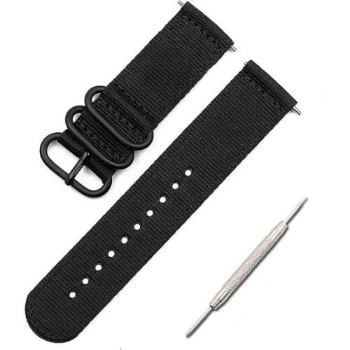 Nylon strap mens watch accessories for SUUNTO 9 Baro outdoor sports diving can only be strap female 24mm watch band