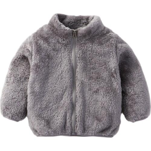 New Unisex Baby Boys Girls Coat Girls Winter Clothes Childrens Clothing New Winter Girls' Wool Sweater Toddler Outfits