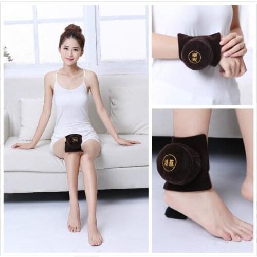 Single non-smoking anti-hot moxibustion box thick copper acupuncture moxibustion massage box