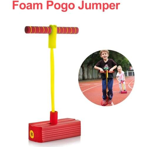 Pogo Stick Jumper For Kids Fun And Safe Pogo Stick For Toddlers Durable Foam And Frog Bungee Jumper For Children Toys Gift