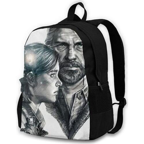 Joel The Last Of Us Backpacks Soft Elegant Polyester Backpack Back To School Female Bags