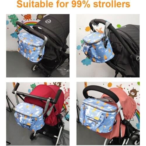 Mummy Bag Nappy Bag Mom Baby Multi-function Waterproof Outdoor Travel Diaper Bags For Baby Care Stroller Accessories