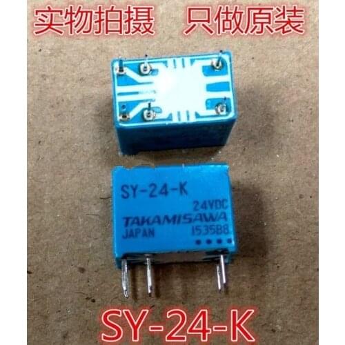 SY-24-K 1A 125VAC DIP6 Fujitsu RELAY 1 From C SPDT TAKAMISAWA, New and original