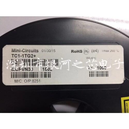 TC1-1TG2+ 1:1 CORE & WIRE Transformer, 0.4 - 500 MHz, 50Ω