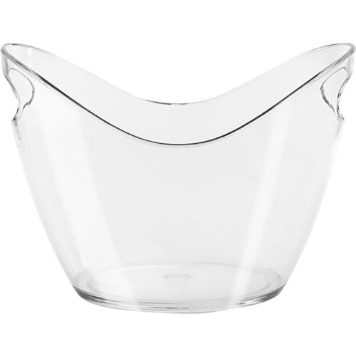 1pc Transparent Champagne Beer Holder Bar Home Ice Storage Bucket