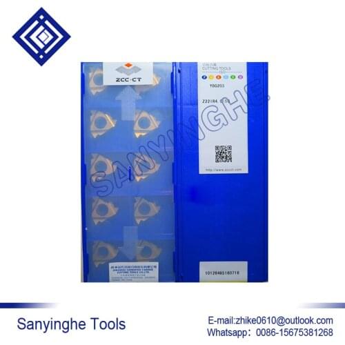 Free shipping high quality 10pcs/lots YBG203 Z22IR4.0ISO cnc carbide turning inserts threading inserts