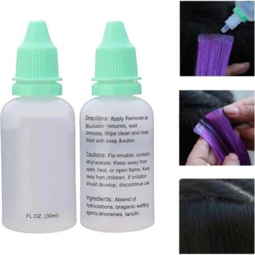 2020 Wig Glue Transparent Women Wig Glue Hair Extension Adhesive Tape Lace Hairpiece Remover