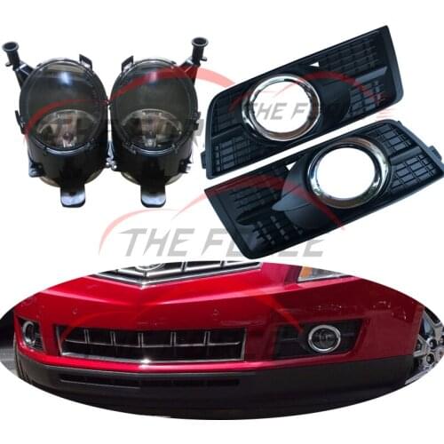 For Cadillac SRX 2010-2016 High quality RH&LH Front Bumper Fog Lamps Driving Lights Covers 4pcs