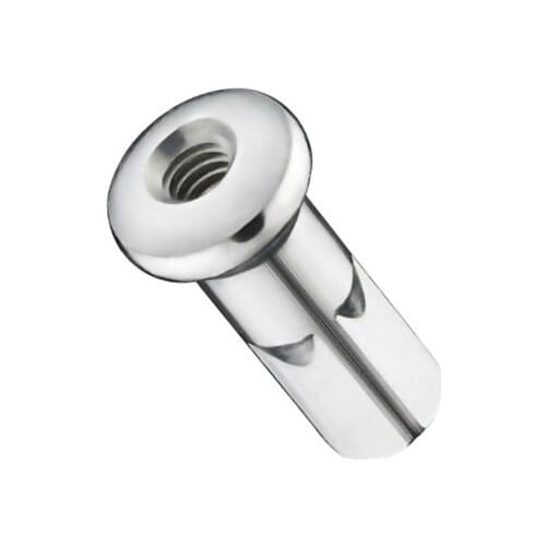 50pcs SPEEDSAFE HN10 internal hidden alloy bike nipples aluminum AL7075 0.3g 10.5mm silver Gauge 14 for 14G road MTB spokes