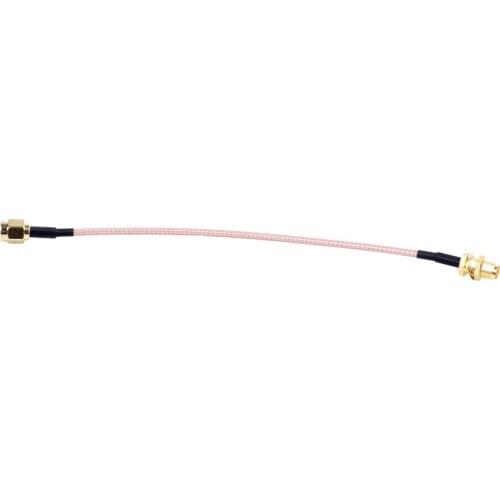 6.5 inch SMA Male to SMA Female Jack Coaxial Coax Pigtail Cable