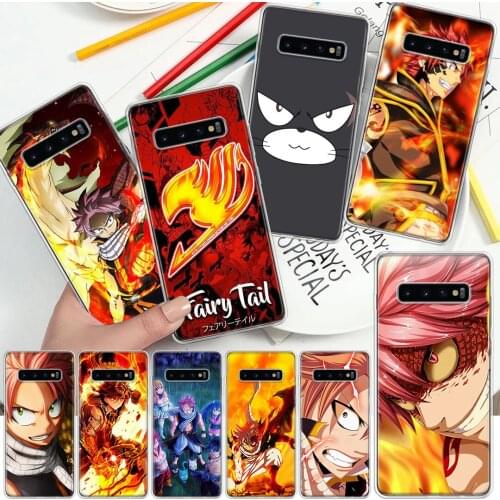 Fairy Tail Anime Phone Case For Samsung Galaxy A51 A71 A70 A50 A40 A30 A21 A20E A10S A41 A01 A6 A7 A8 A9 Plus + Soft Cover Coque