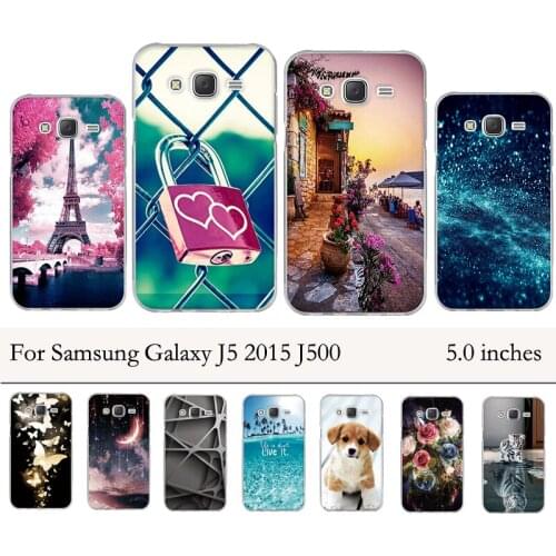 Cover For Samsung Galaxy J5 2015 J500 Case Funda Soft TPU Silicon Bags Case for Samsung J5 2015 J500 J5008 SM-J500F Covers Capas