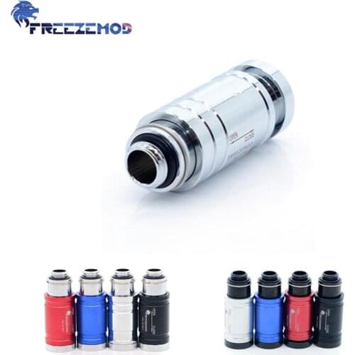 FREEZEMOD Adjustable Water Flow Valve Internal&External Tooth Stop Valve Copper Reservoir Install Water Cooler Adapter Mod PC