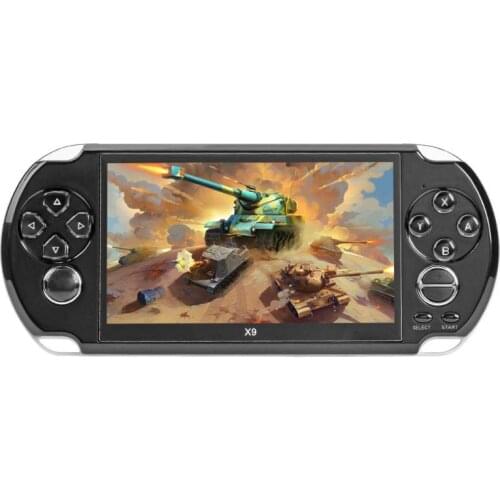 2020 New Version Hot X9S 5 inch Handheld Game Console Game Player Built-in 3000 Classic Games