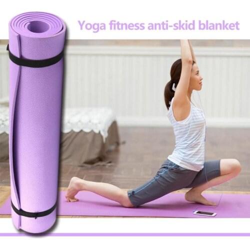 1830*610*6mm EVA Yoga Mat Non Slip Carpet Pilates Gym Sports Exercise Pads for Beginner Fitness Environmental Gymnastics Mats