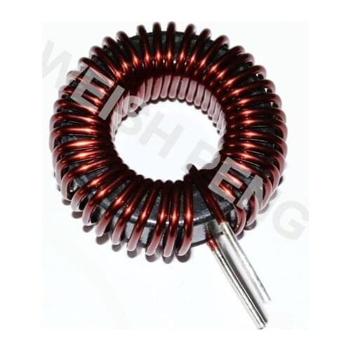 Ferrosilicon-aluminium KS130125A Toroid Core Inductor 220uH 10A Magnetic Coil Sendust Inductor copper line D1.3×42T