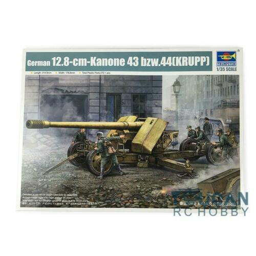 Trumpeter 02317 1/35 Scale German 128MM Pak44(KRUPP) Anti-tank Gun Model Kit TH05414-SMT2