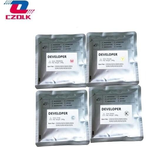 New compatible Developer for Canon IRC5030 IRC5035 IRC5055 IRC5051 4pc/set 250g/pc powder Developer