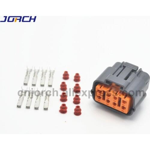 2set 8 pin sumitomo auto waterproof electrical plug wiring cable harness connector 6195-0051