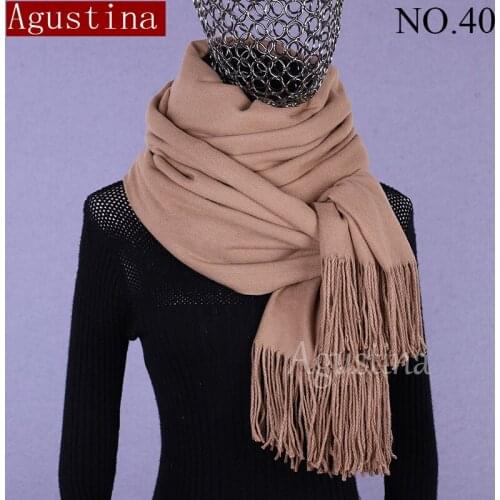 Pashmina scarf women winter shawl scarfs shaw hijab luxury for ladies scarves thick oversize sjaal scarves cashmere men shawls
