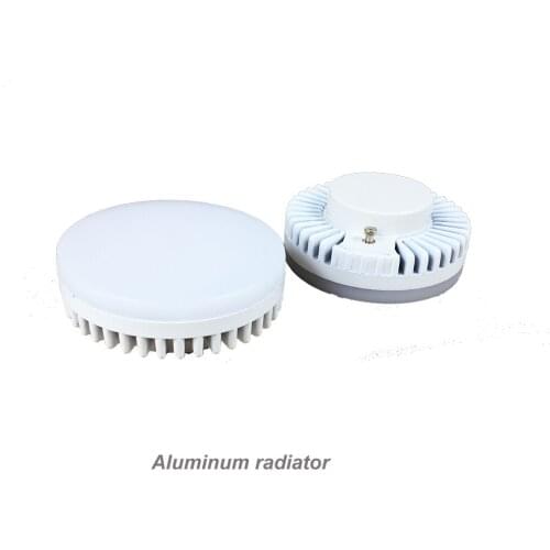 SMD 0.5W 2835 LED GX53 10W 12W Back Aluminium+Front PC Milk Cover for Traditional Bulb Replacement