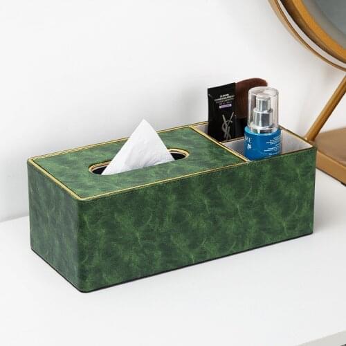 Nordic Modern Tissue Box White Storage Multifunctional Phone Case Tissue Box Cover Napkins Rectangle Tissue Doos Kitchen Items