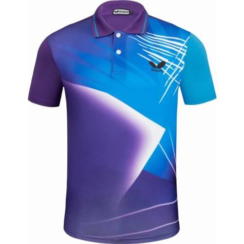 Sportswear Quick-drying Breathable Table Tennis Badminton Shirt Jersey Women Men Golf Table Tennis Bowling Training Men T-shirt