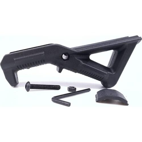 Tactical Pistol Front Grip Second Generation AFG1 Angled Foregrip Accessories With Guide Rail Airsoft Triangle Grips