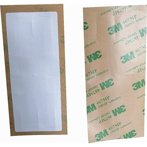 Waterproof PET 860-960 Mhz uhf rfid windshield tag with 3M tape -Pack of 100 pcs