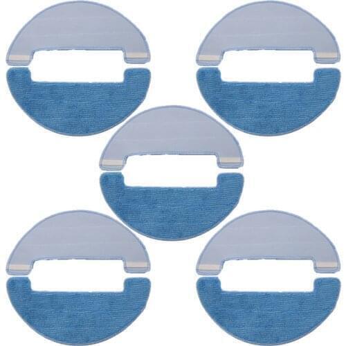 10 replacement mop cloths to replace Coredy R500 R500 + Dry Vacuum Robot Vacuum Cleaner Parts