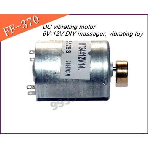 6X FF-370 GOOD vibrating ,DC motor 6V-12V DIY massager, vibrating toy