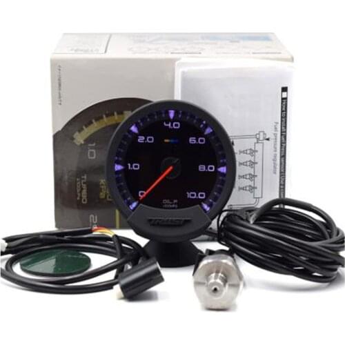 GReddI Sirius Meter Series Trust 7 Colors Water temp Oil Temp Oil Press Turbo Boost RPM Voltage Car Gauge With Sensors